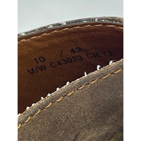 b.o.c born concept leather women's brown clogs mules size 10 pre-owned - Picture 14 of 15